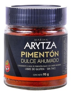 Pimenton Dulce Ahumado 95 gr - Arytza
