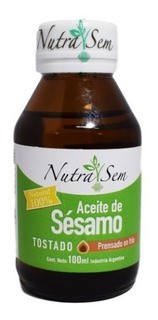 Aceite Sesamo Tostado 100 ml - Nutra Sem