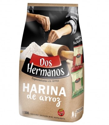 Harina de Arroz 500 gr. SIN TACC - Dos Hermanos - Dos Hermanos