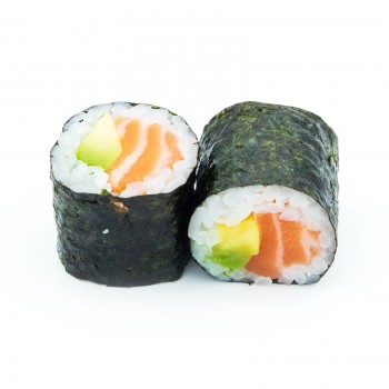 Roll Maki - Salmon, Palta, Arroz y Alga por Fuera