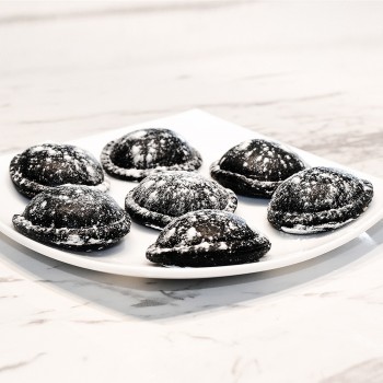 Sorrentinos de Salmon Tinta de Calamar Ahumado - Caja (12 uni)